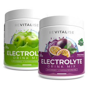 ReVitalise Electrolyte Apple and Passionfruit 180 Twin Pack