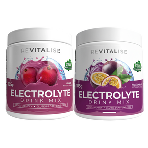 ReVitalise Electrolyte Grape and Passionfruit 60 Twin Pack