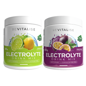 ReVitalise Electrolyte Lemon LIme and Passionfruit 60 Twin Pack