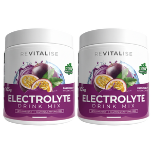 ReVitalise Electrolyte Passionfruit and Passionfruit 60 Twin Pack