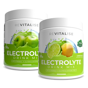 ReVitalise Electrolyte Apple and Lemon Lime 180 Twin Pack