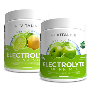 ReVitalise Electrolyte Lemon Lime and Apple 180 Twin Pack
