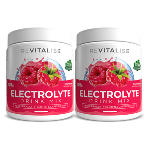 ReVitalise Electrolyte Raspberry and Raspberry 60 Twin Pack