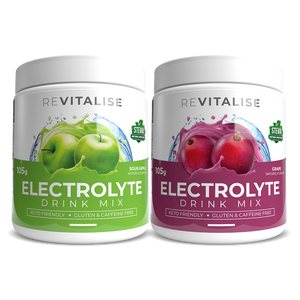 ReVitalise Electrolyte Apple and Grape 60 Twin Pack
