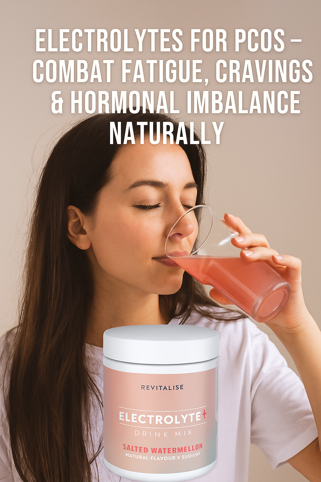 Electrolytes for PCOS: Support Energy, Blood Sugar & Hormone Balance