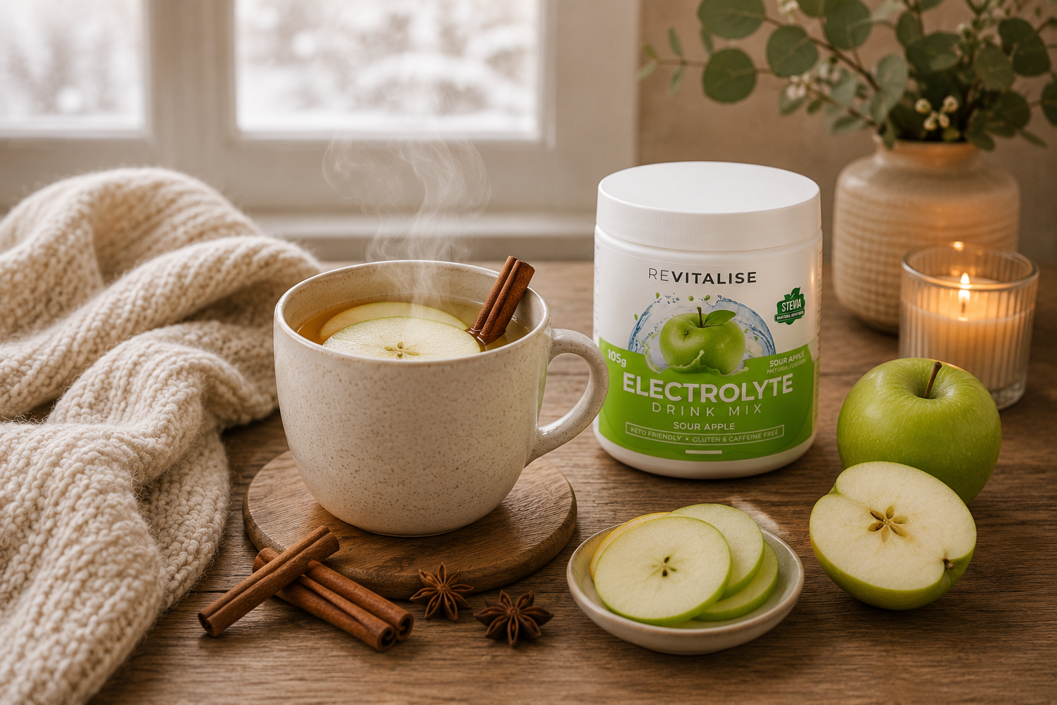 warming electrolyte drink