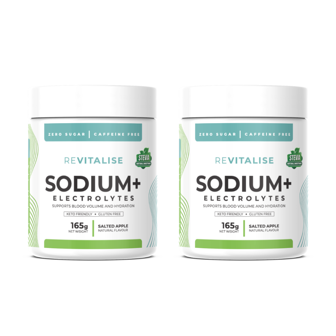 Sodium+ Zero Sugar Electrolytes Twin Pack - 60 Servings