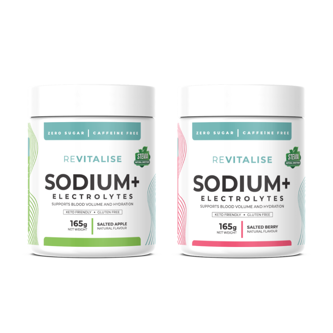 Sodium+ Zero Sugar Electrolytes Twin Pack - 60 Servings
