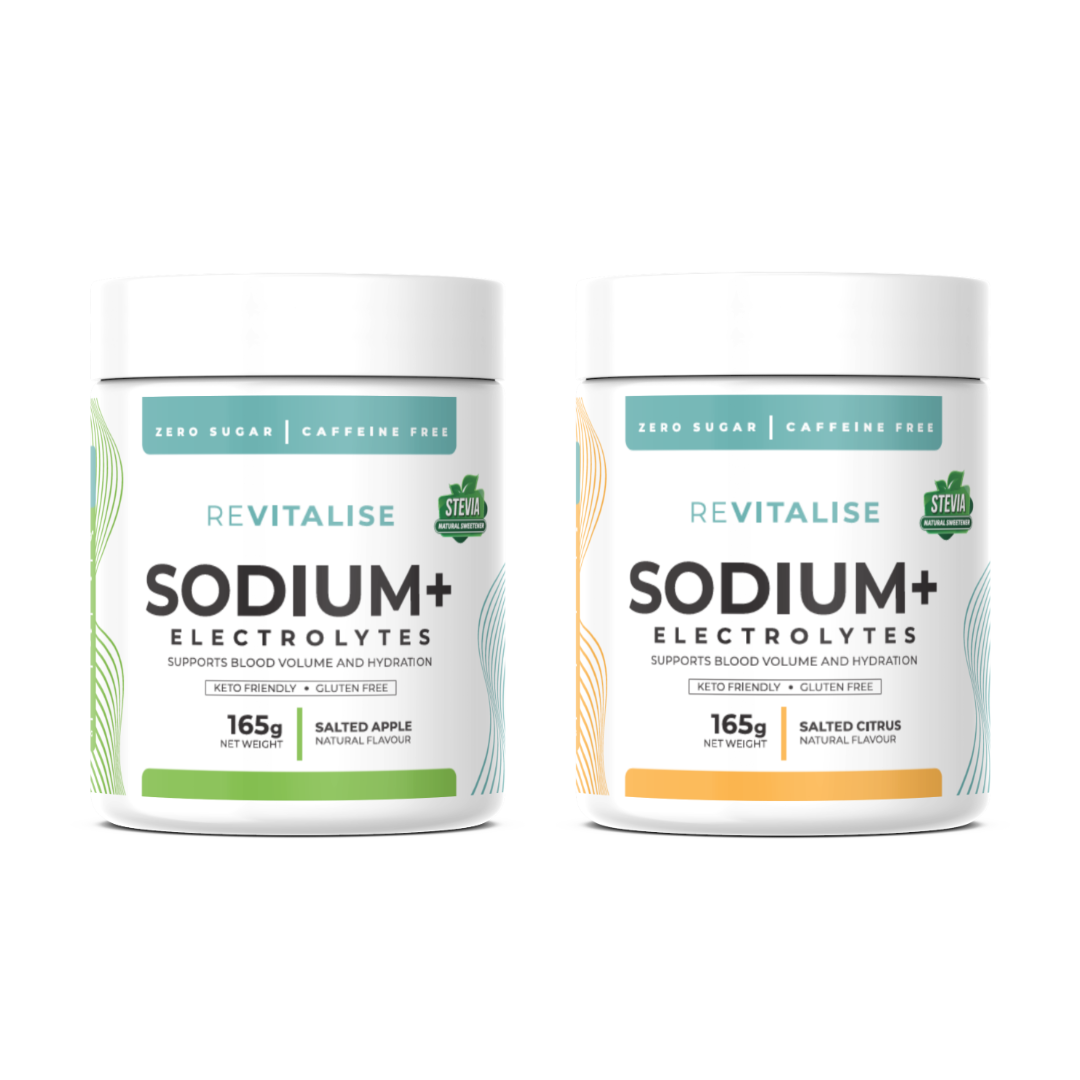 Sodium+ Zero Sugar Electrolytes Twin Pack - 60 Servings