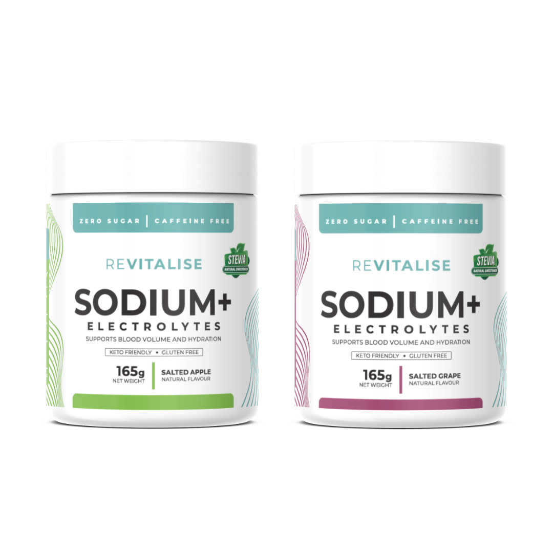 Sodium+ Zero Sugar Electrolytes Twin Pack - 60 Servings