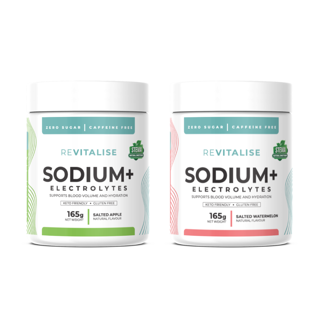 Sodium+ Zero Sugar Electrolytes Twin Pack - 60 Servings