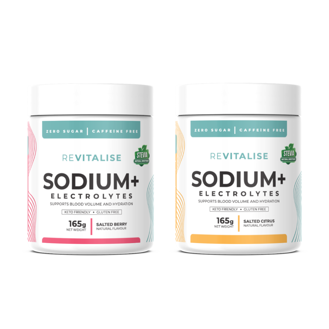Sodium+ Zero Sugar Electrolytes Twin Pack - 60 Servings
