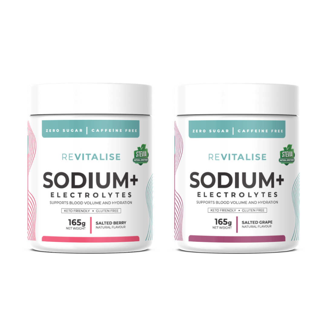 Sodium+ Zero Sugar Electrolytes Twin Pack - 60 Servings