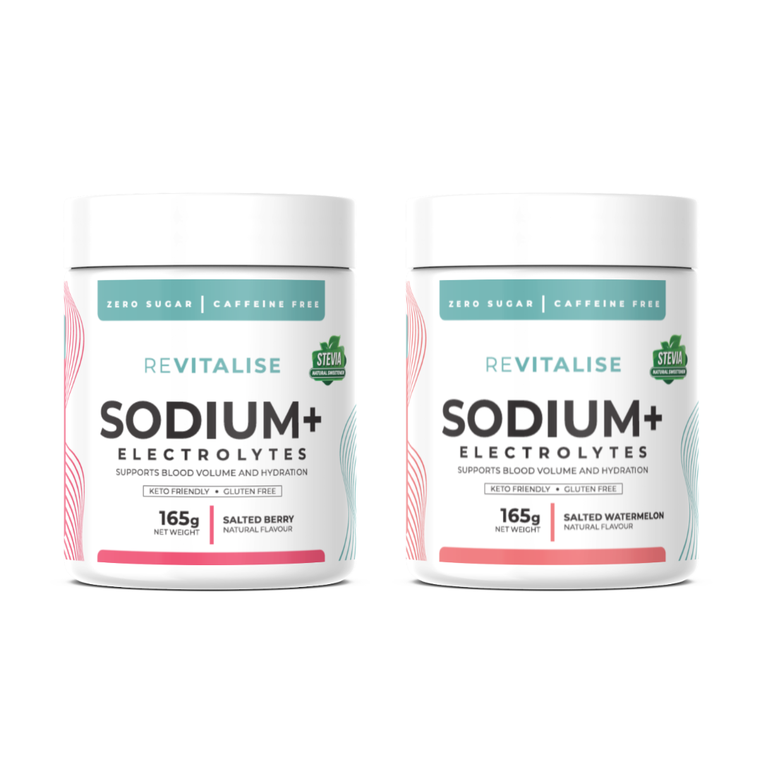 Sodium+ Zero Sugar Electrolytes Twin Pack - 60 Servings