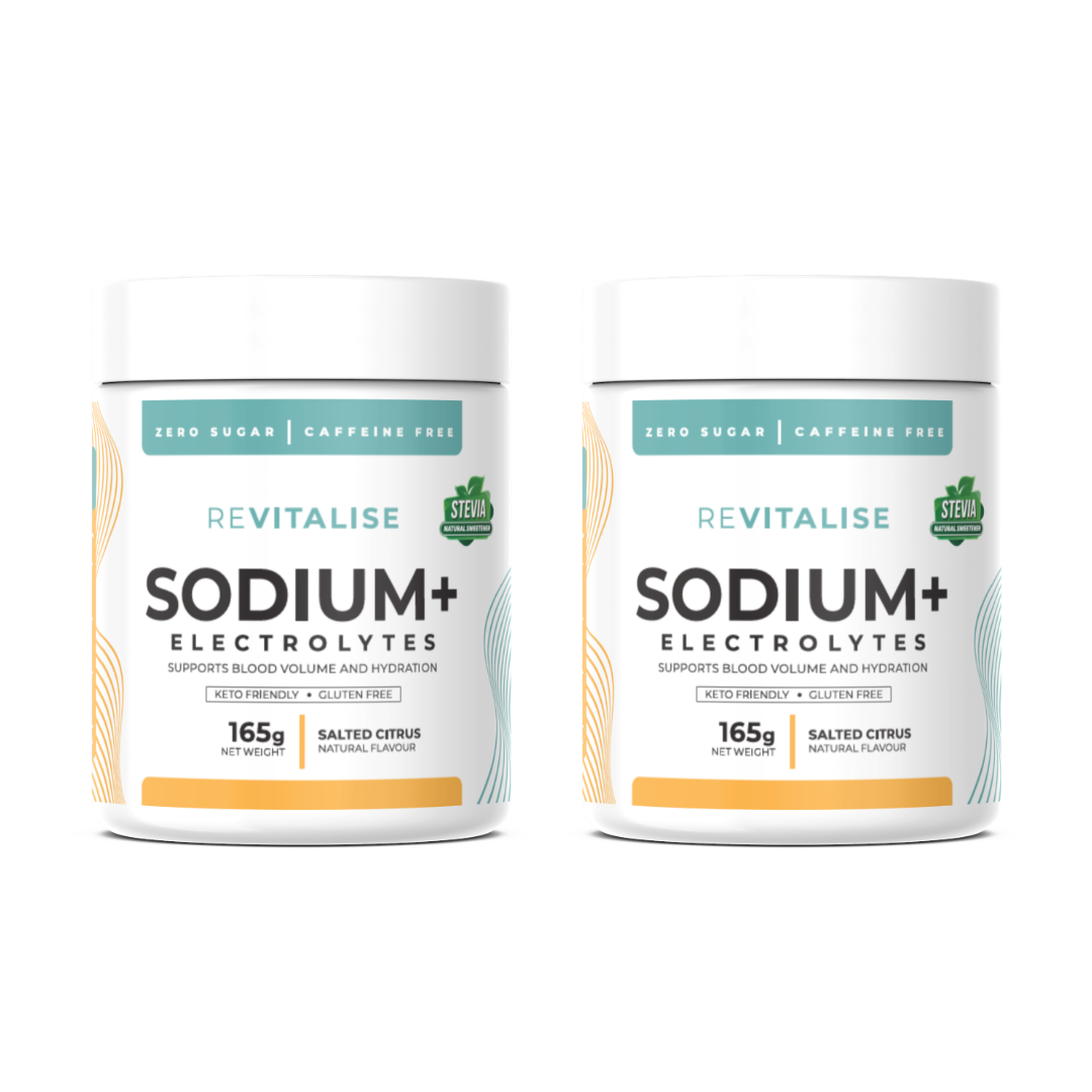 Sodium+ Zero Sugar Electrolytes Twin Pack - 60 Servings