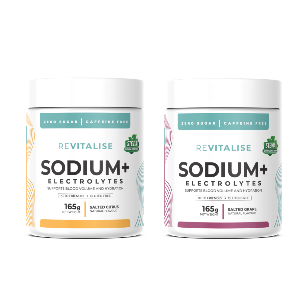 Sodium+ Zero Sugar Electrolytes Twin Pack - 60 Servings