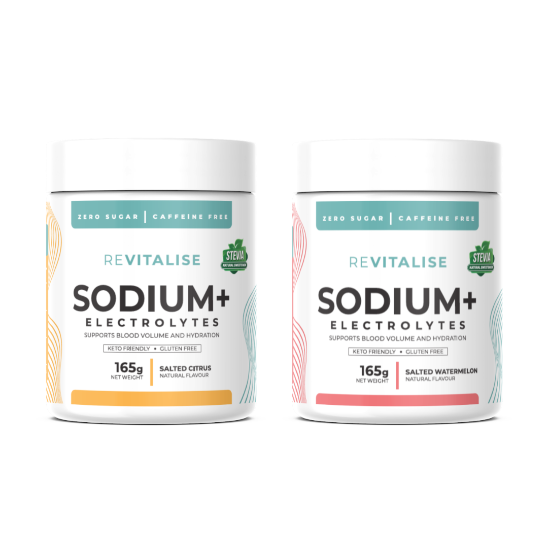 Sodium+ Zero Sugar Electrolytes Twin Pack - 60 Servings