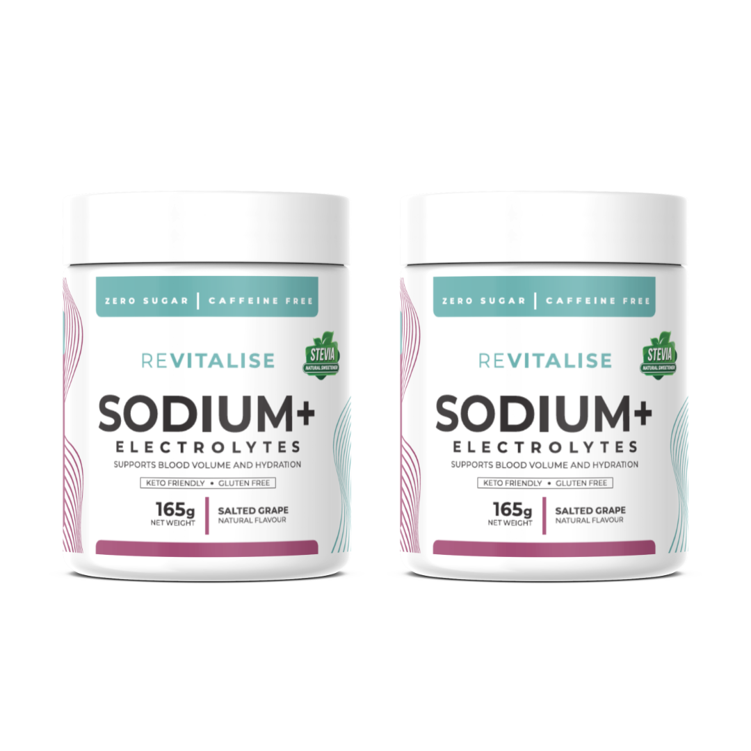 Sodium+ Zero Sugar Electrolytes Twin Pack - 60 Servings