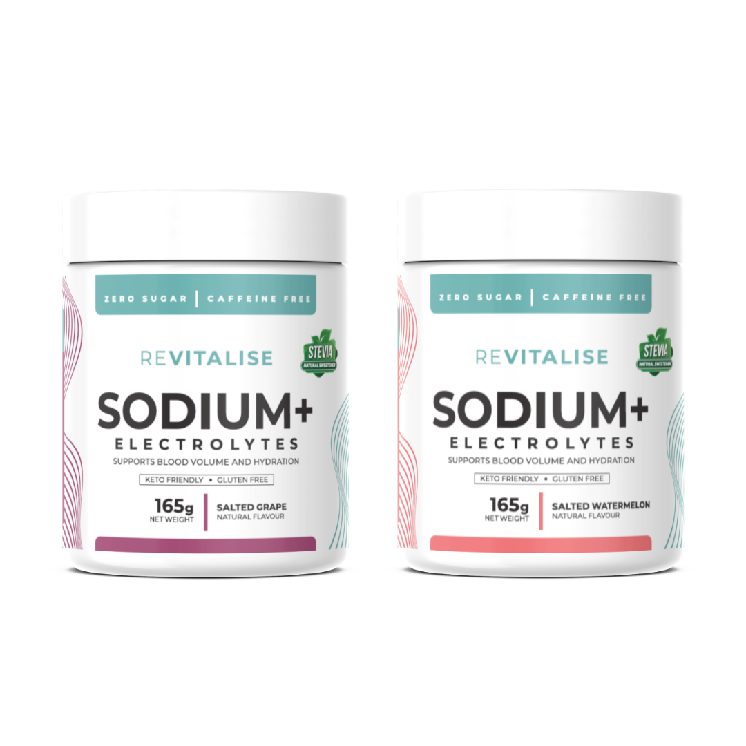 Sodium+ Zero Sugar Electrolytes Twin Pack - 60 Servings