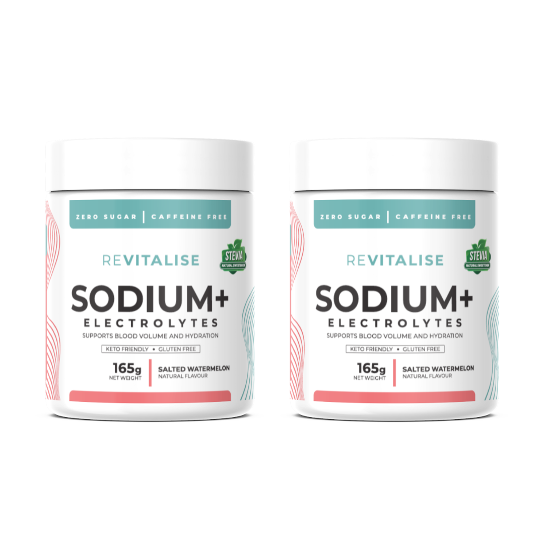 Sodium+ Zero Sugar Electrolytes Twin Pack - 60 Servings