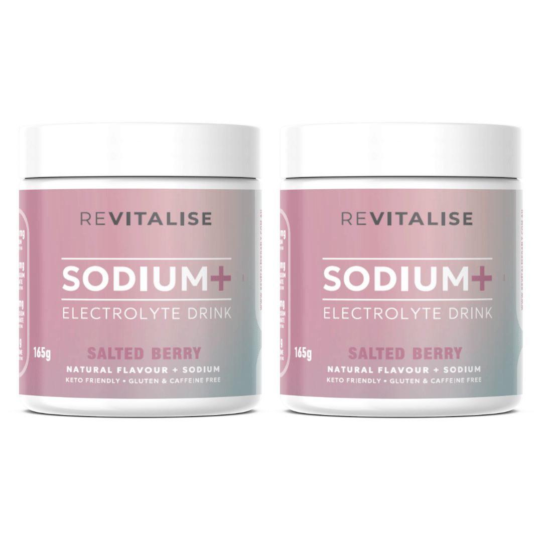 Sodium+ Zero Sugar Electrolytes Twin Pack - 60 Servings