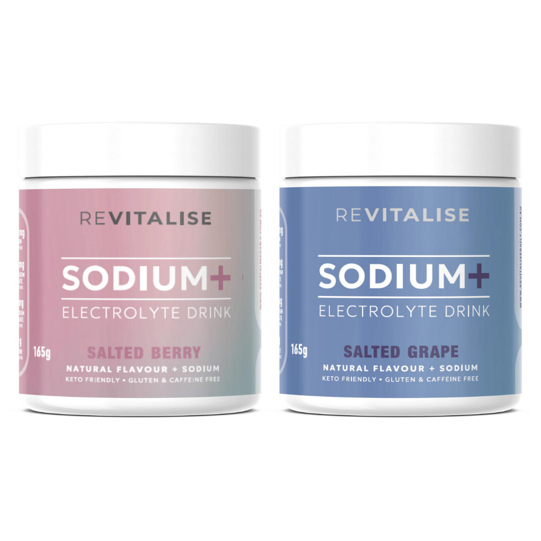 Sodium+ Zero Sugar Electrolytes Twin Pack - 60 Servings