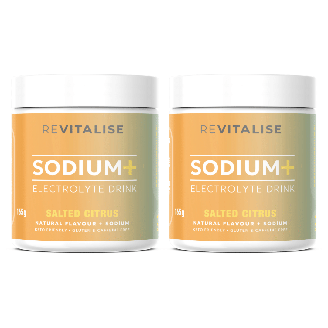 Sodium+ Zero Sugar Electrolytes Twin Pack - 60 Servings