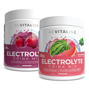 ReVitalise Electrolyte Grape and Watermelon 180 Twin Pack