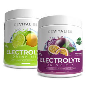 ReVitalise Electrolyte Lemon Lime and Passionfruit 180 Twin Pack