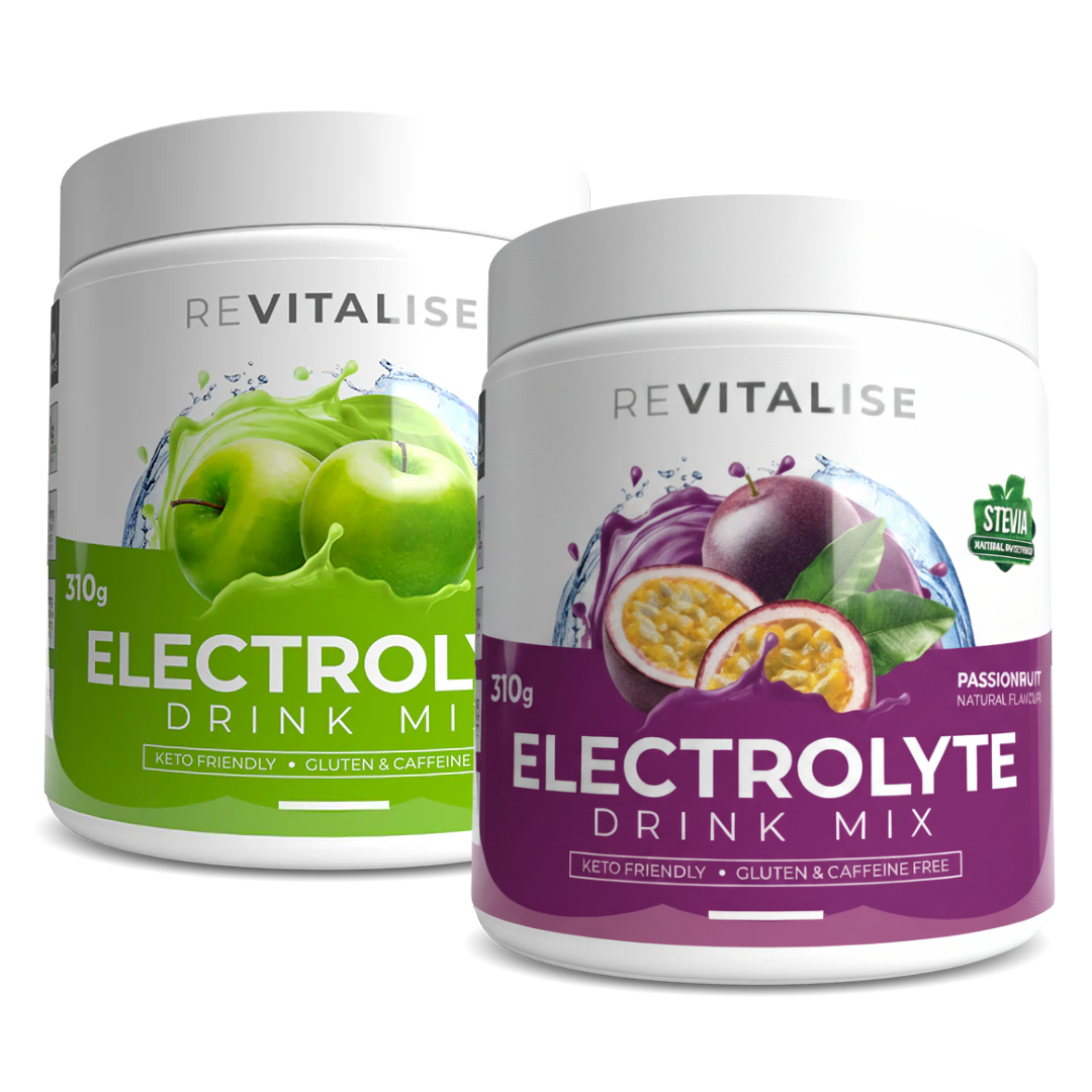 ReVitalise Electrolyte Apple and Passionfruit 180 Twin Pack