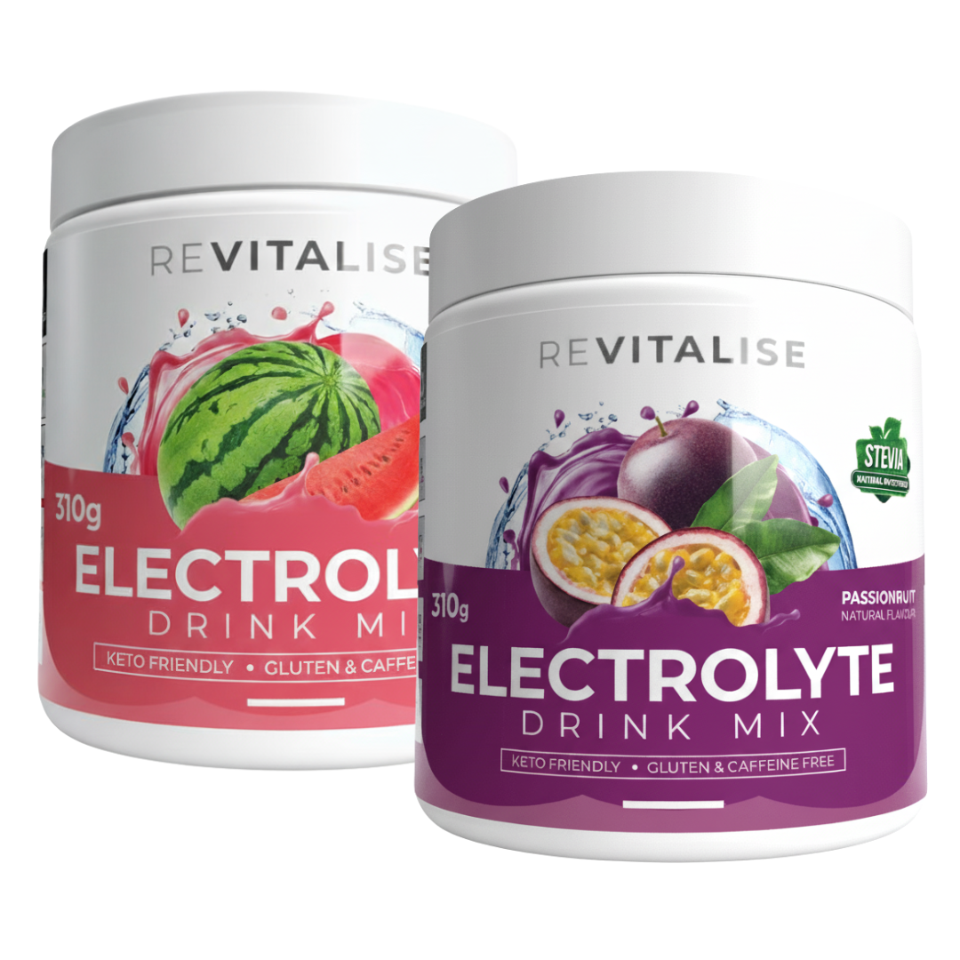ReVitalise Electrolyte Watermelon and Passionfruit 180 Twin Pack