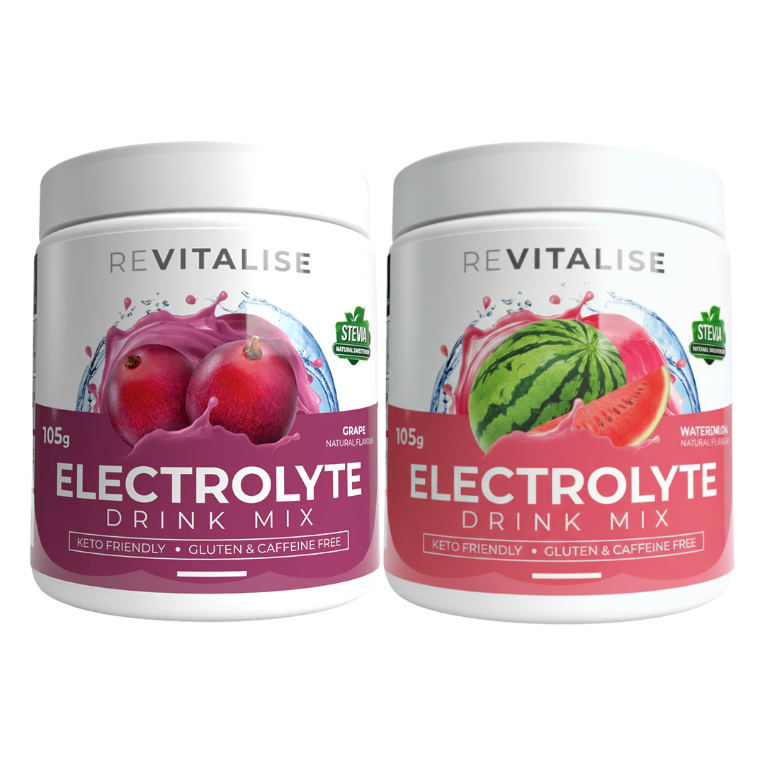 ReVitalise Electrolyte Grape and Watermelon 60 Twin Pack