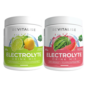 ReVitalise Electrolyte Lemon Lime  and Watermelon 60 Twin Pack