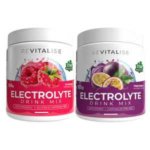 ReVitalise Electrolyte Raspberry  and Passionfruit 60 Twin Pack