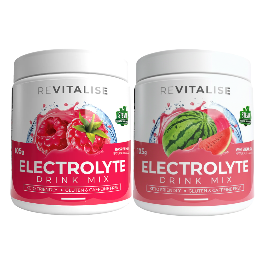 ReVitalise Electrolyte Raspberry and Watermelon 60 Twin Pack