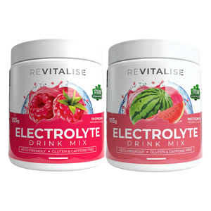 ReVitalise Electrolyte Raspberry and Watermelon 60 Twin Pack