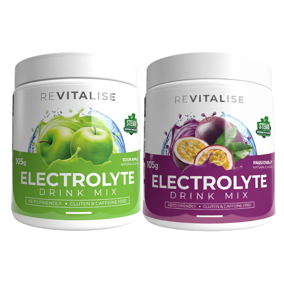 ReVitalise Electrolyte Apple and Passionfruit 60 Twin Pack