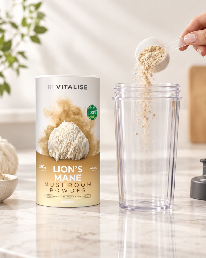 Add one 5 g scoop