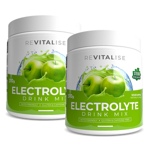ReVitalise Electrolyte Apple and Apple   180 Twin Pack