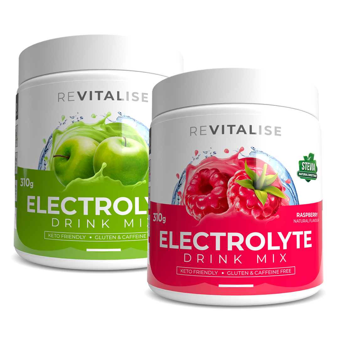ReVitalise Electrolyte Apple and Raspberry  180 Twin Pack