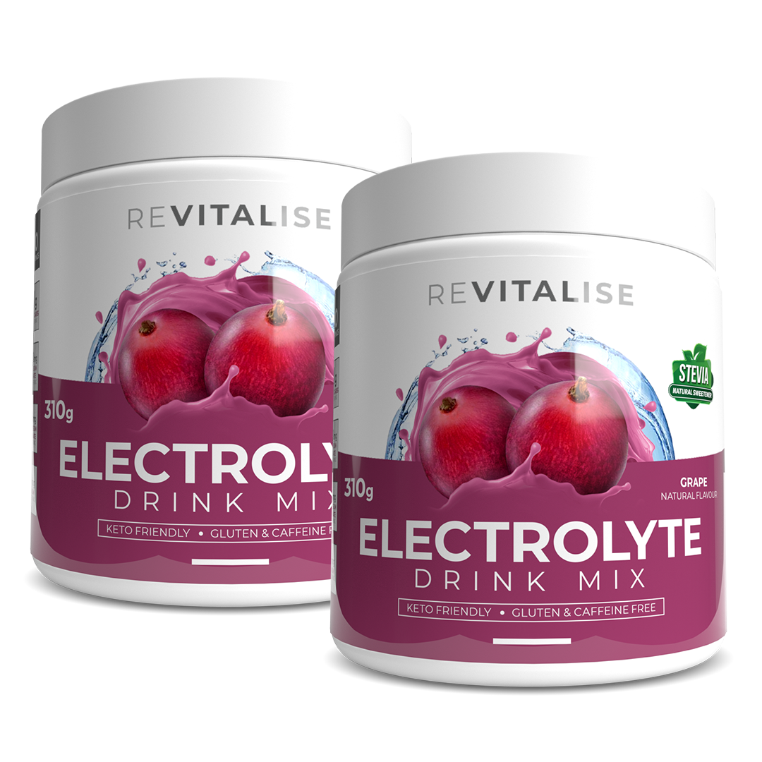 ReVitalise Electrolyte Grape and Grape   180 Twin Pack