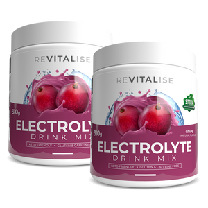 ReVitalise Electrolyte Grape and Grape   180 Twin Pack