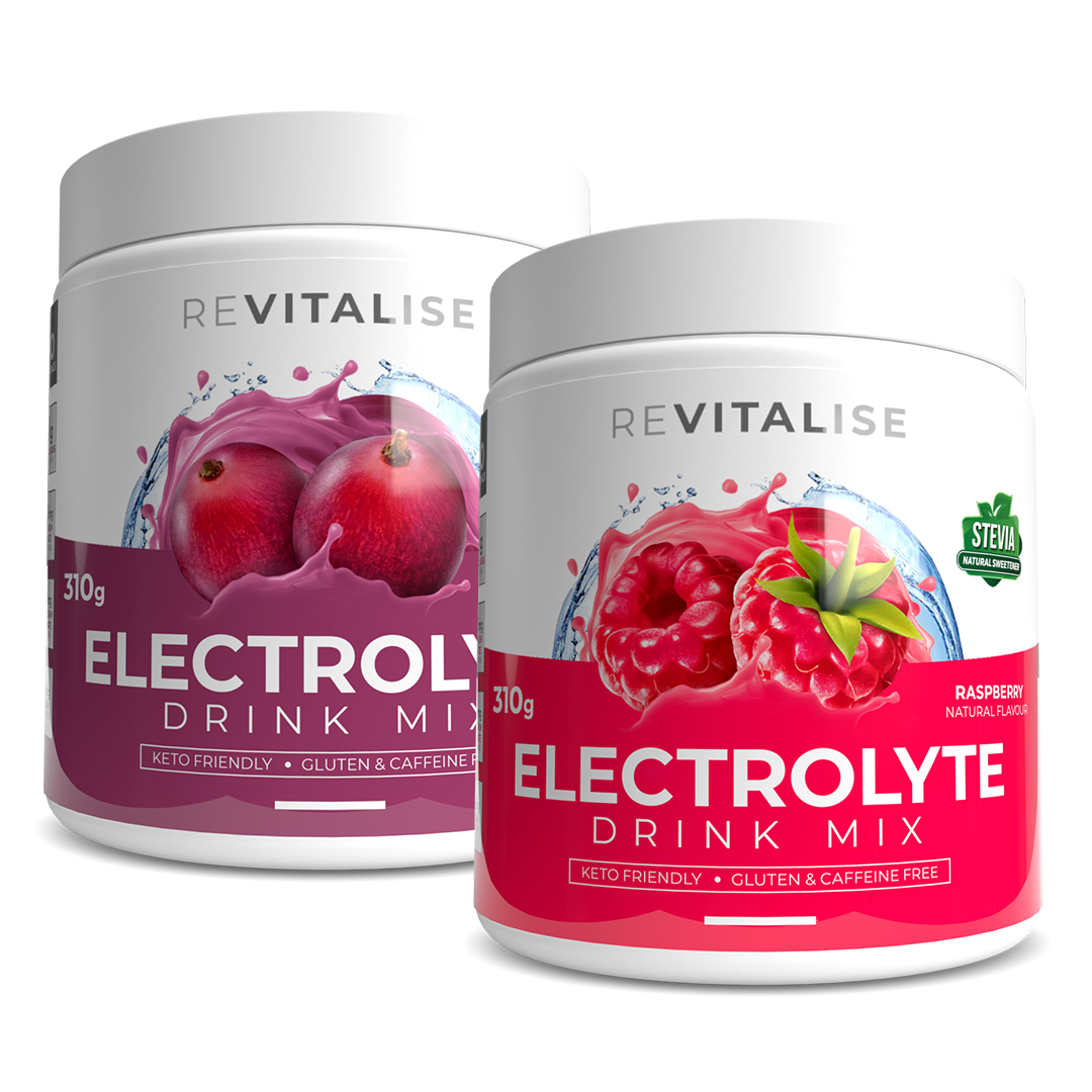 ReVitalise Electrolyte Grape and Raspberry  180 Twin Pack