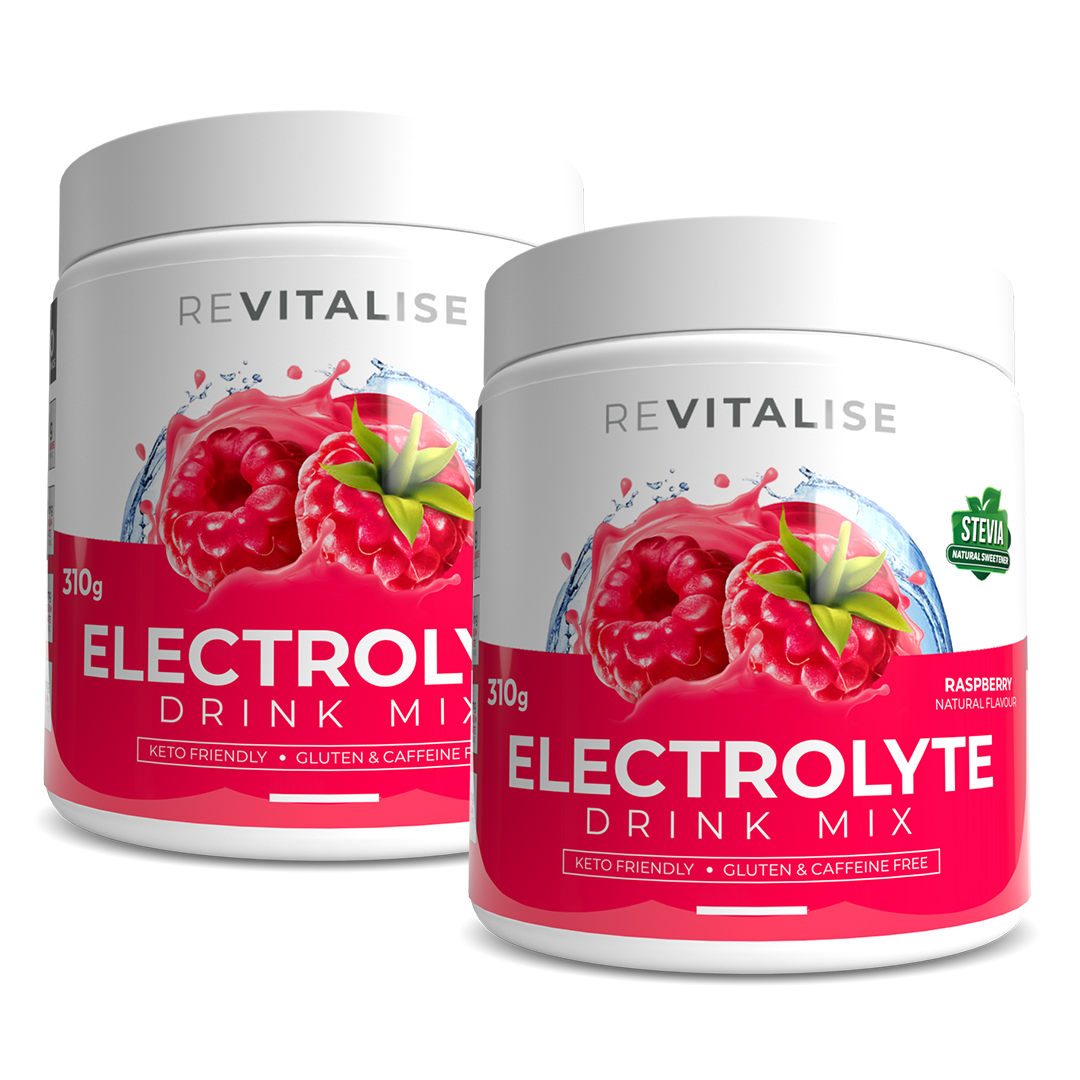 ReVitalise Electrolyte Raspberry and Raspberry 180 Twin Pack