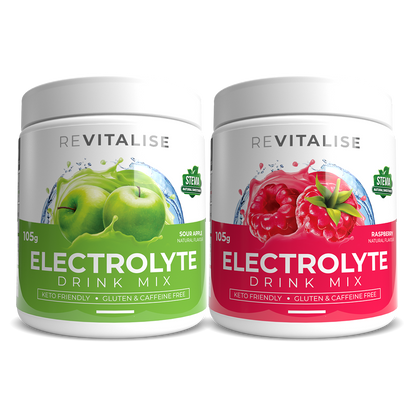 ReVitalise Zero Sugar Electrolytes Twin Pack - 60 Servings