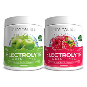 ReVitalise Electrolyte Apple and Raspberry 60 Twin Pack