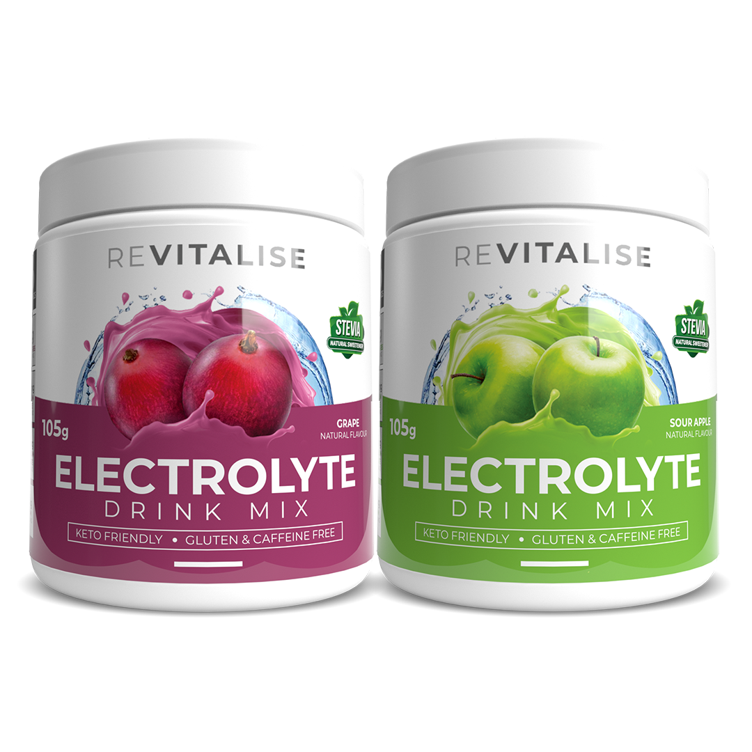 ReVitalise Electrolyte Grape and Apple 60 Twin Pack