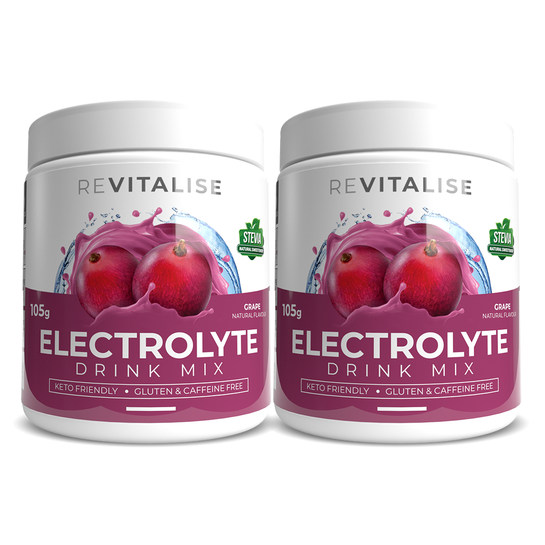 ReVitalise Electrolyte Grape and Grape 60 Twin Pack