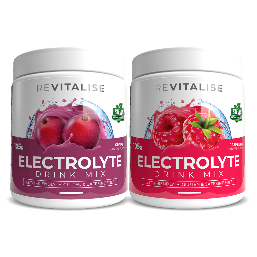 ReVitalise Zero Sugar Electrolytes Twin Pack - 60 Servings