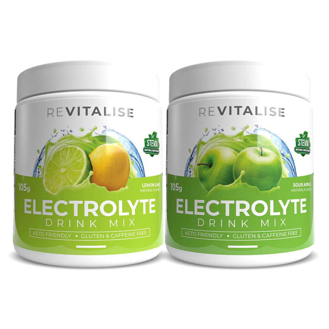 ReVitalise Electrolyte Lemon Lime and Apple 60 Twin Pack